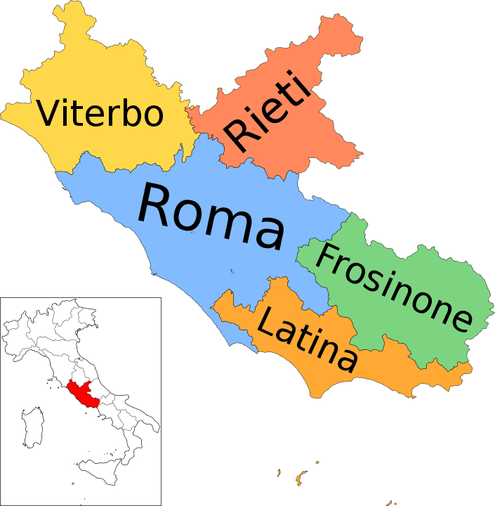 lazio switch off mappa digitale terrestre