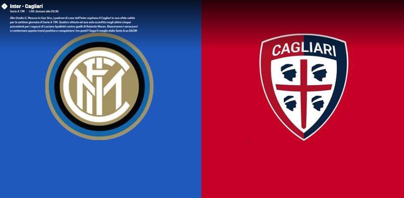 inter cagliari dove vederla in streaming e in tv