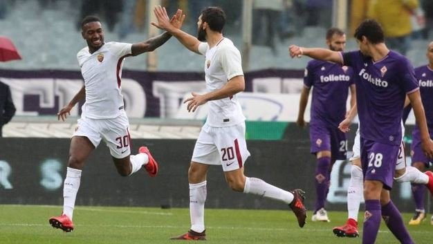 fiorentina roma diretta streaming