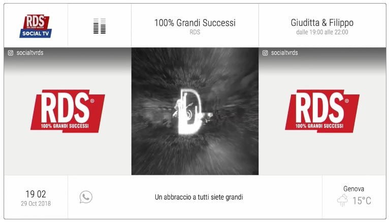 rds social tv hd come vedere il canale in tv