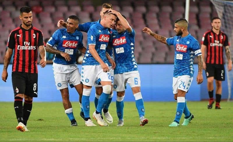 Milan Napoli in streaming
