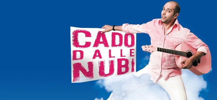 Stasera in TV Cado dalle Nubi Canale 5 25 febbraio