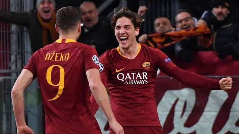 come vedere Roma Frosinone in TV e in streaming zaniolo
