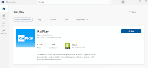 dove trovo raiplay