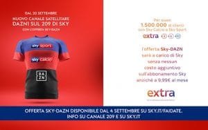 sky dazn canale 209