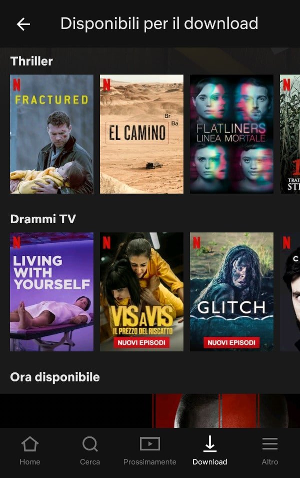 netflix download app offline