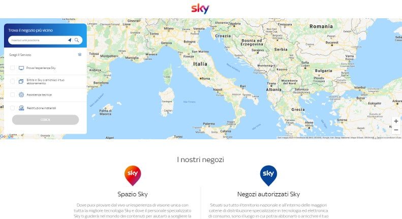 trova sky service