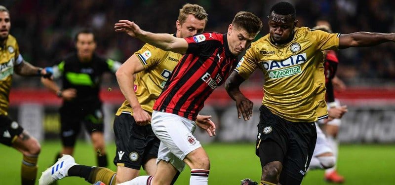 come vedere milan udinese digitale terrestre