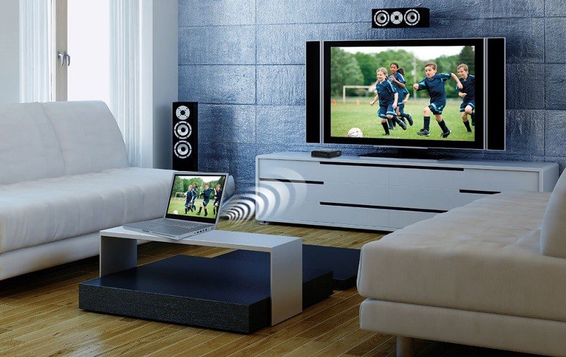Collegare PC TV senza cavi
