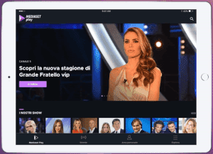 come accedere a mediaset play