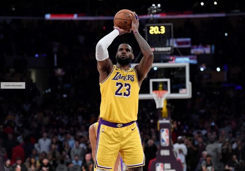 lebron james nba date orari in tv
