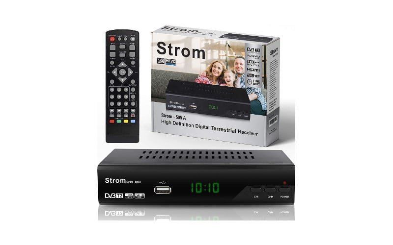 Strom 505 Decoder Digitale Terrestre DVB T2
