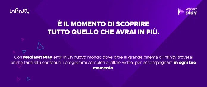 mediaset play infinity plus