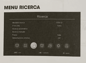 Ricerca Automatica dei canali tv con il DDT I-ZAP T366